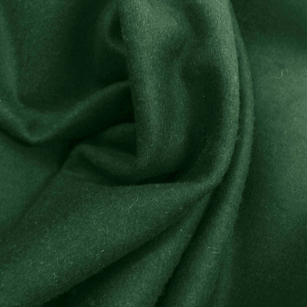 Tissu pour manteau en laine KW23 - vert bouteille clair