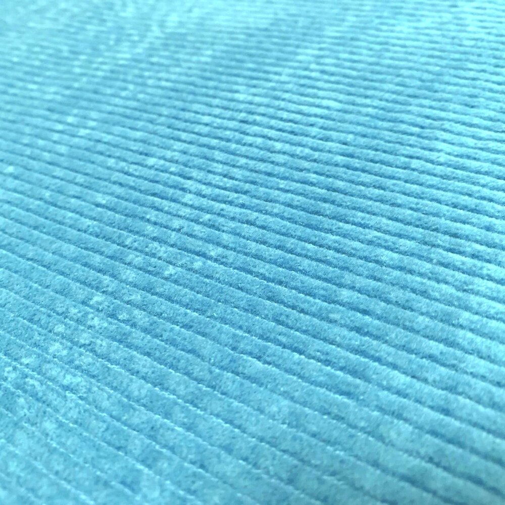 Katoen Corduroy Stretch AB37 - fel turquoise
