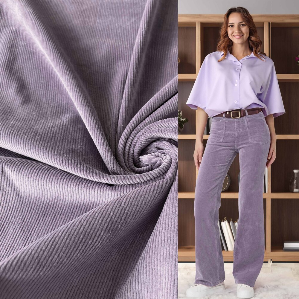 Baumwoll-Cord-Stretch AB38 – lila Baumwoll-Cord-Stretch AB38 – lila