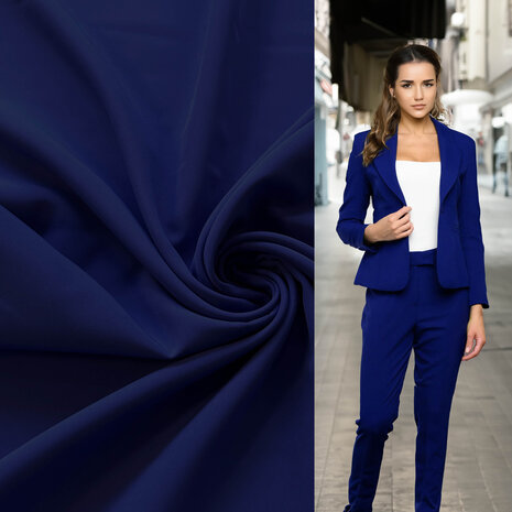 Terlenka bi-stretch 4829 - cobalt blue Terlenka bi-stretch 4829 - cobalt blue