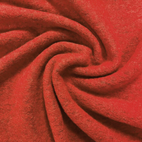 Gekochte Wolle Uni CW21 – Brique