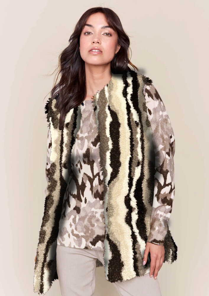 Imitatie Bont W231 - zwart Imitatie Bont W231 - zwart