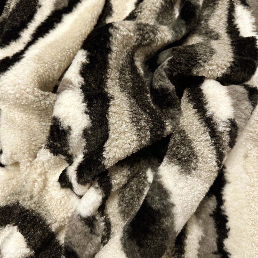 Imitation Fur W231 - black Imitation Fur W231 - black