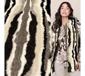 Kunstpelz W231 - schwarz Kunstpelz W231 - schwarz