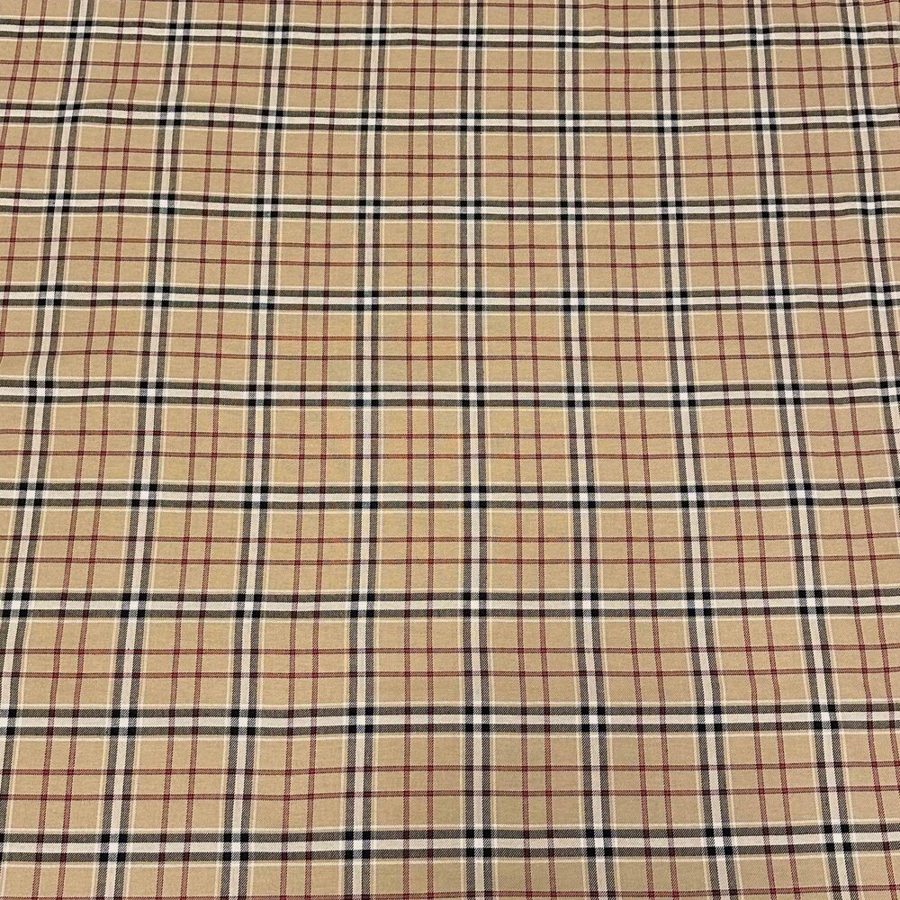 Gabardine Tartan 4842 - beige
