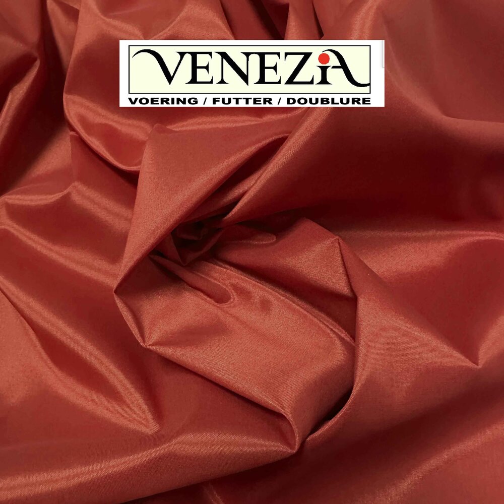 Venezia Stretch Voering AS10- rood Venezia Stretch Voering AS10- rood
