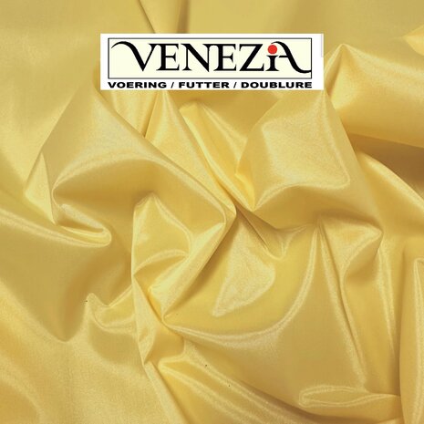 Venezia Stretch Lining AS12- light yellow Venezia Stretch Lining AS12- light yellow