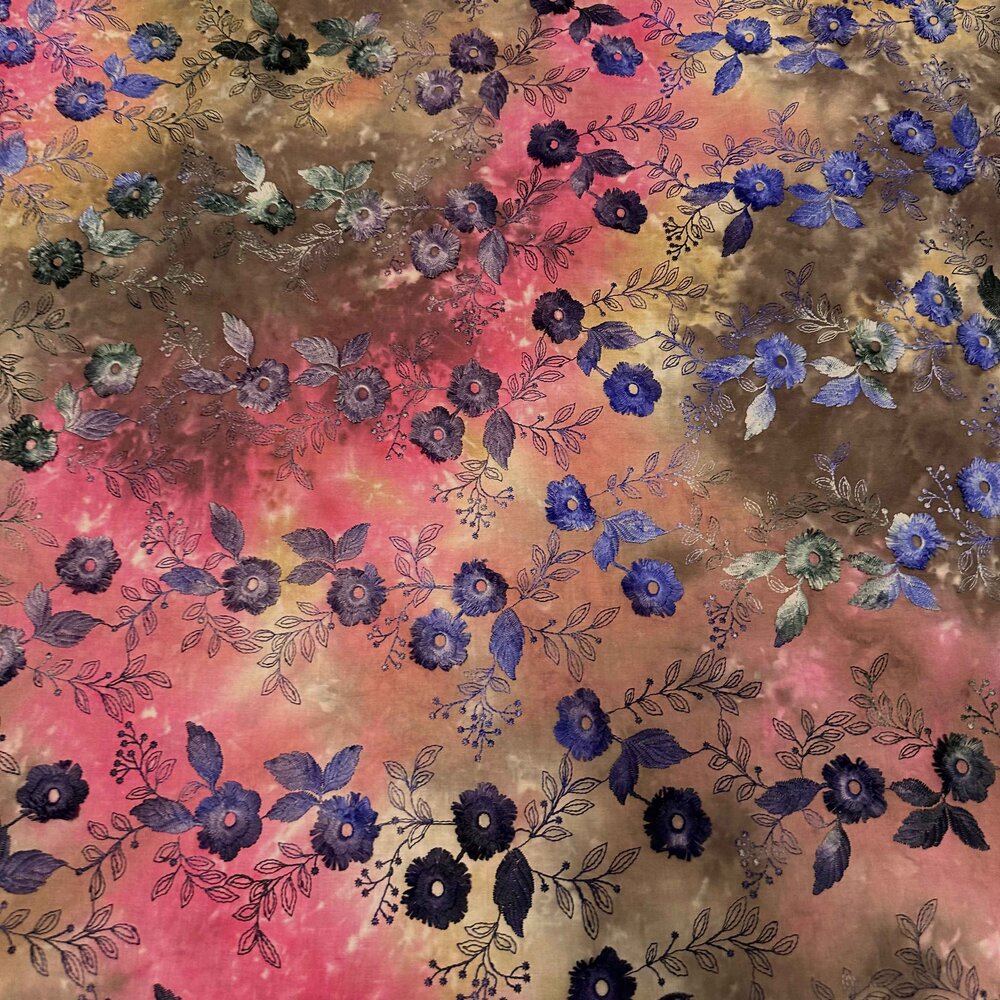 Katoen Batist Geborduurd 4882 Katoen Batist Geborduurd 4882