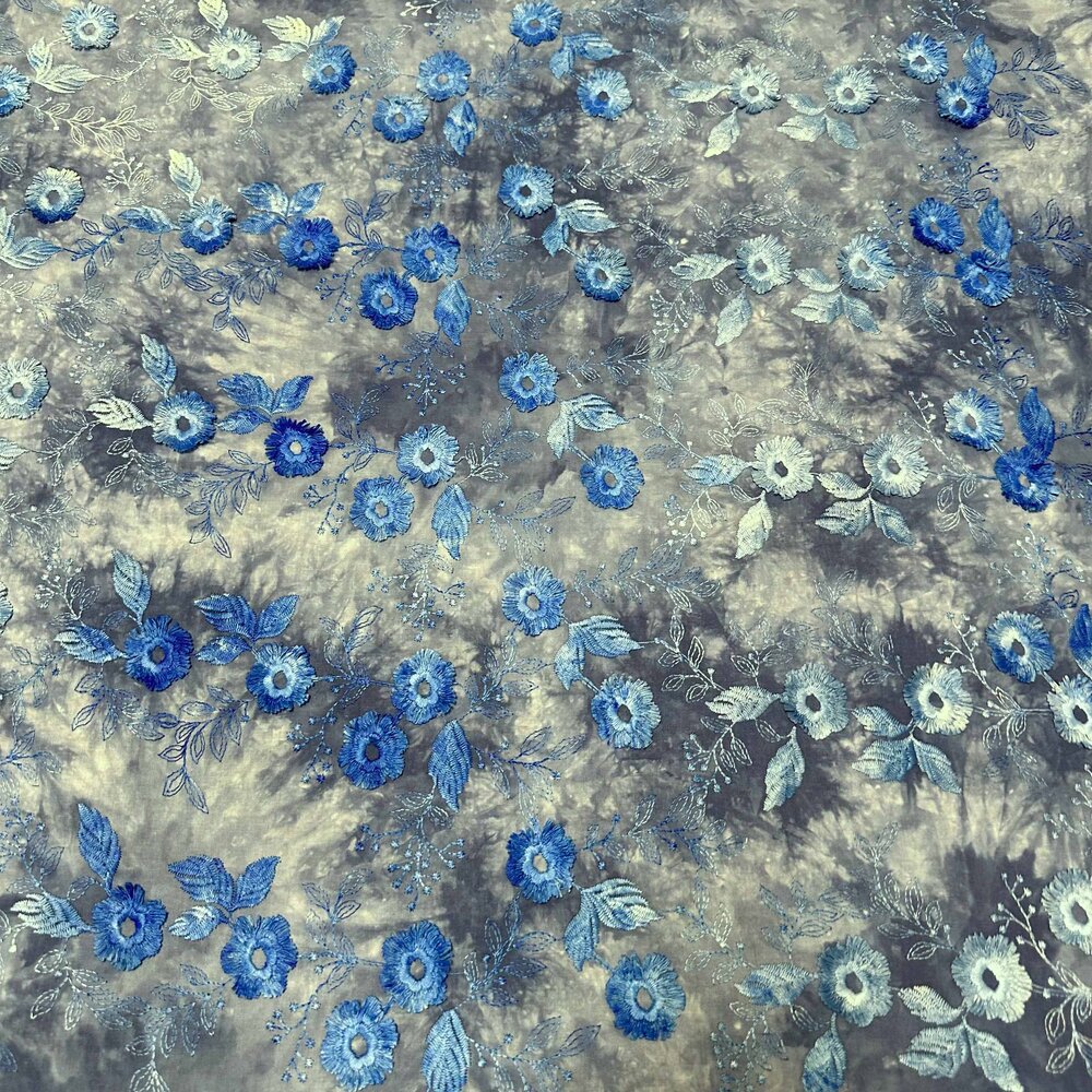 Katoen Batist Geborduurd 4884 Katoen Batist Geborduurd 4884