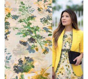 Lin Viscose Jet d'encre 4908 Lin Viscose Jet d'encre 4908