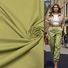 Cotton Stretch 4909 - olive green Cotton Stretch 4909 - olive green