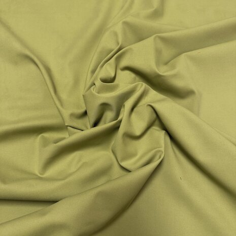 Cotton Stretch 4909 - olive green Cotton Stretch 4909 - olive green
