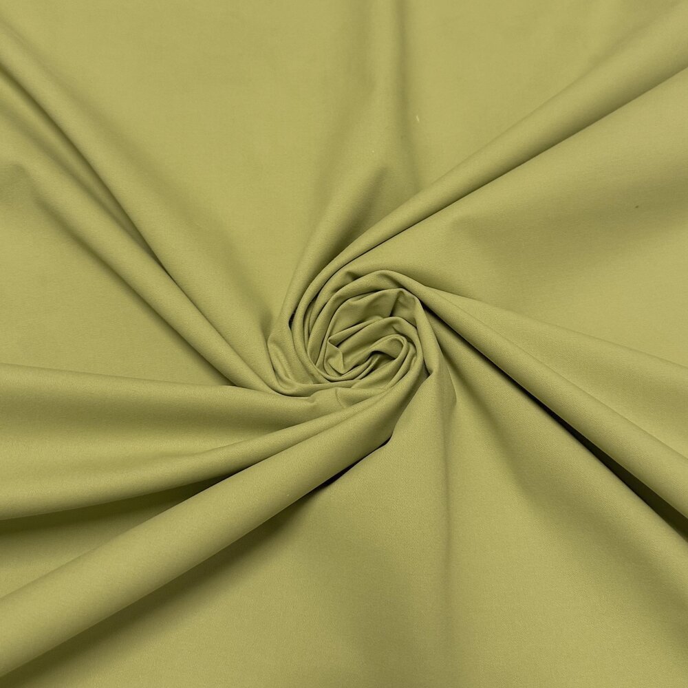 Coton Stretch 4909 - vert olive Coton Stretch 4909 - vert olive