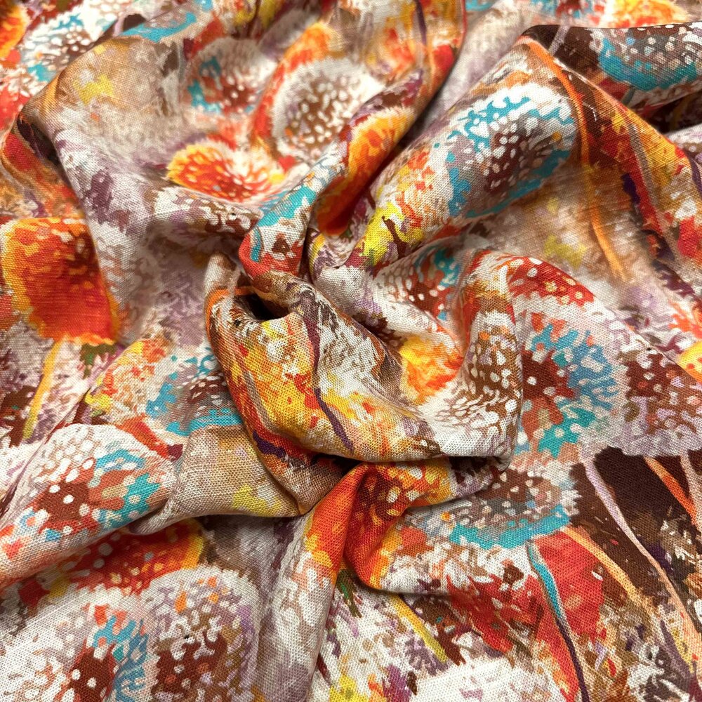 Linen Viscose Inkjet 4878