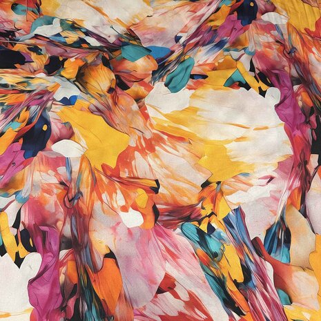 Jet d'encre en soie extensible 4962 Jet d'encre en soie extensible 4962