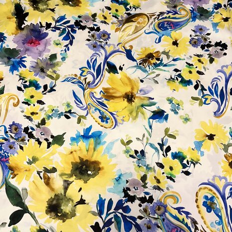 Jet d'encre en viscose extensible 4967