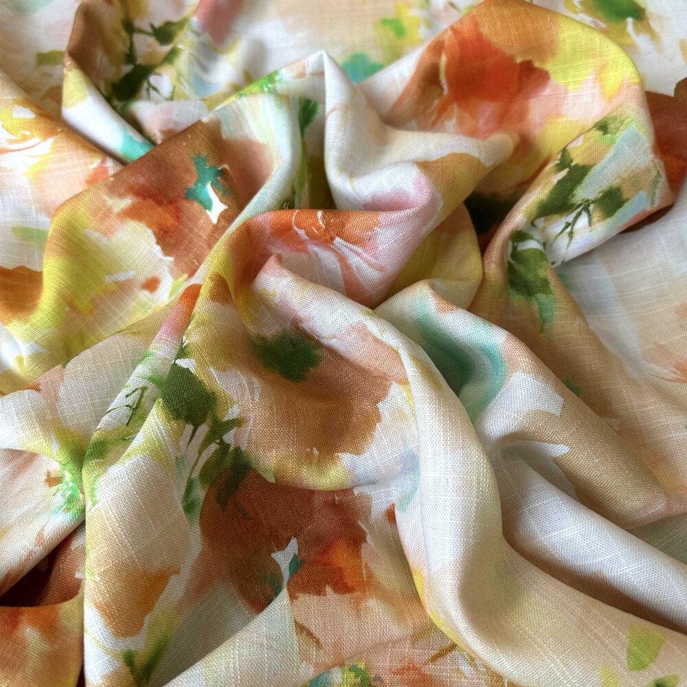 Leinen Viskose Inkjet 4970