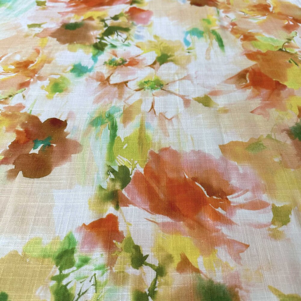 Jet d'encre en lin et viscose 4970