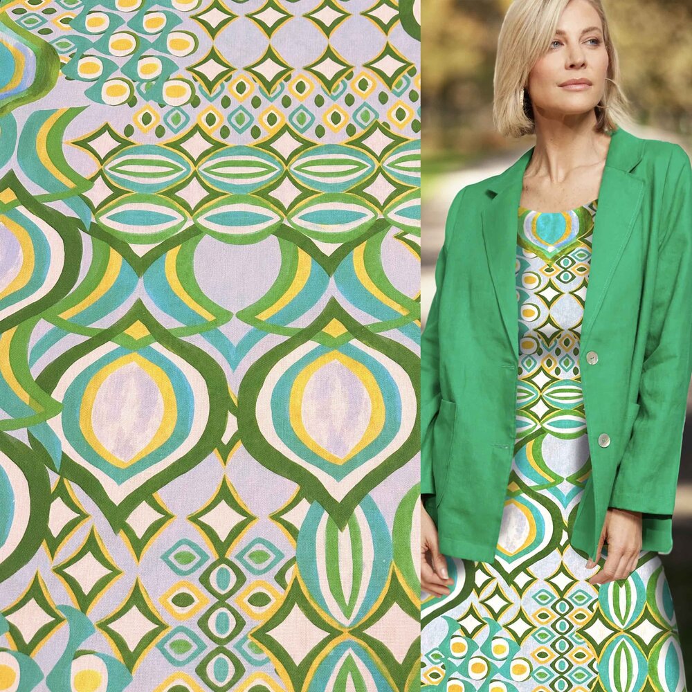 Linen Viscose Inkjet 4971 Linen Viscose Inkjet 4971