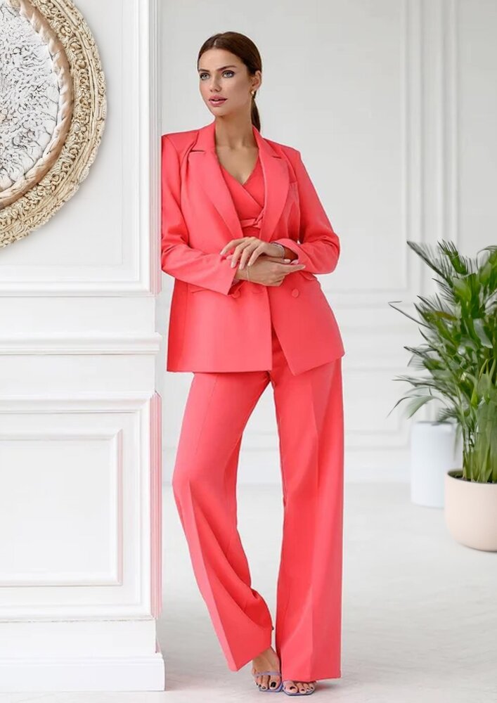 Terlenka bi-stretch 4975 - koraal Terlenka bi-stretch 4975 - koraal