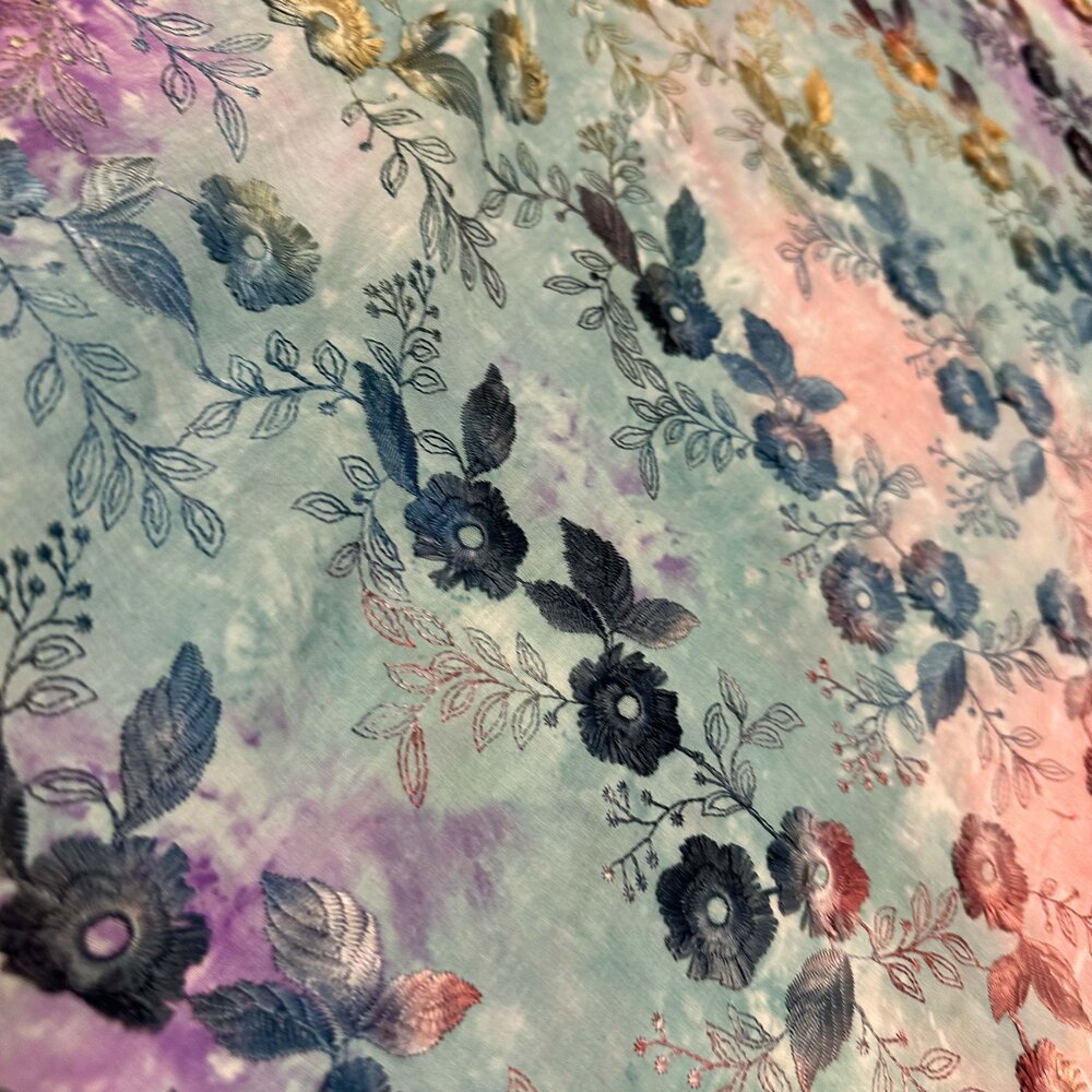 Cotton Batist Embroidered 4979