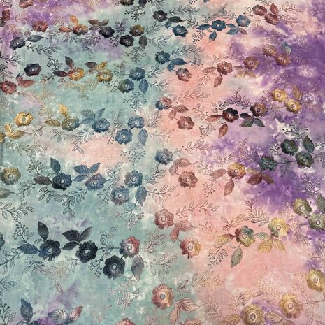 Cotton Batist Embroidered 4979