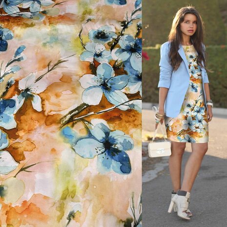 Viscose stretch inkjet 4985 Viscose stretch inkjet 4985