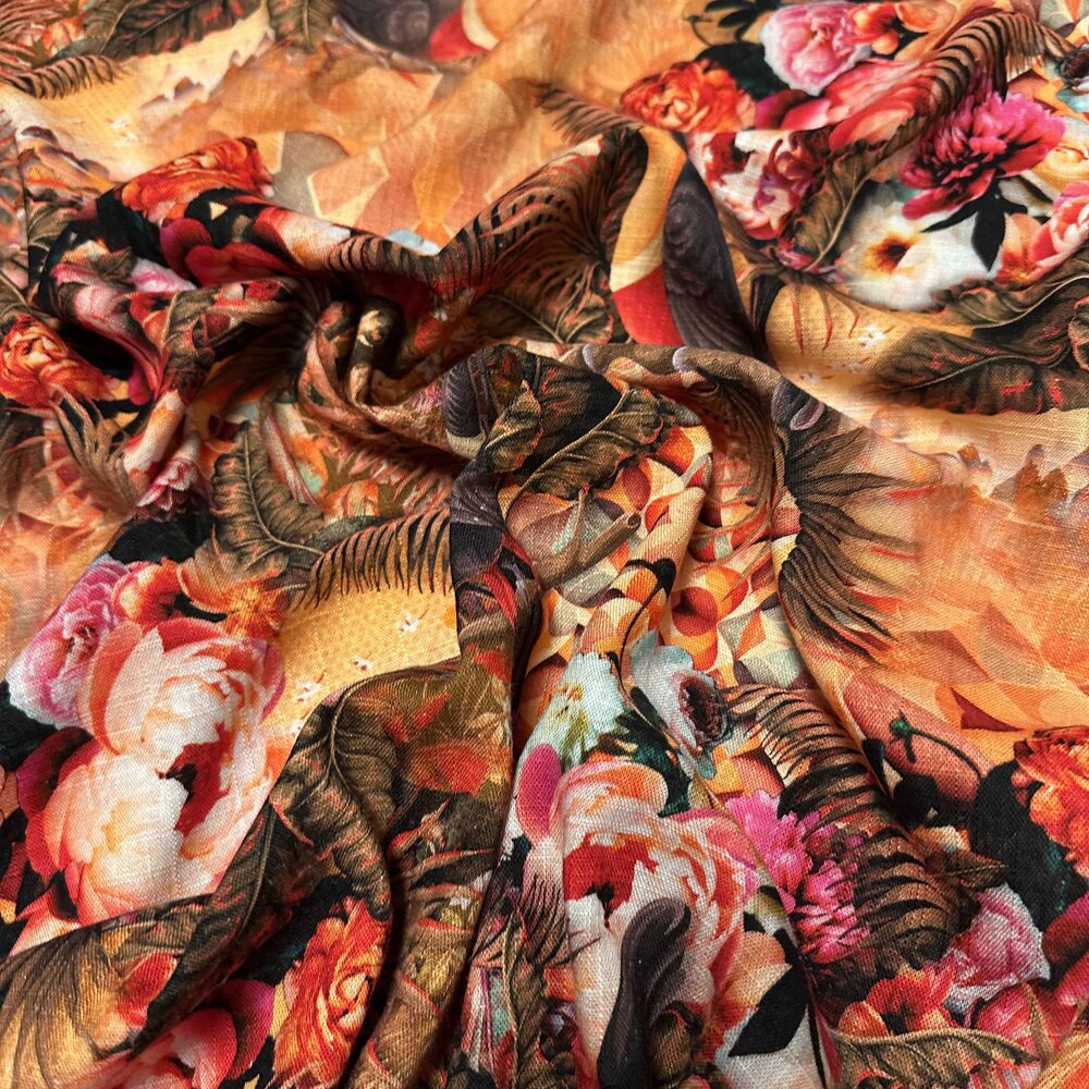 Linen Viscose Inkjet 4865