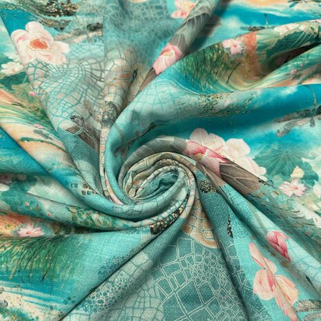 Lin Viscose Jet d'encre 4866 Lin Viscose Jet d'encre 4866
