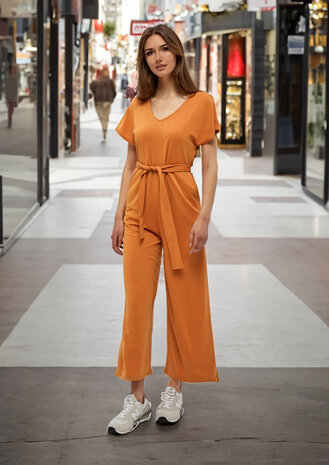 Italienisches Reise-Stretch-Trikot J31 - orange