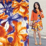 Viscose stretch jet d'encre 5005 Viscose stretch jet d'encre 5005