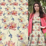 Lin Viscose Jet d'encre 4875