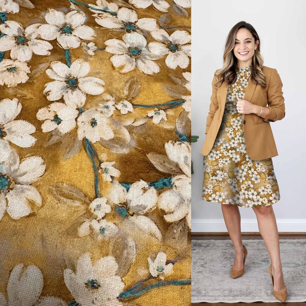 Lin Viscose Jet d'encre 5014