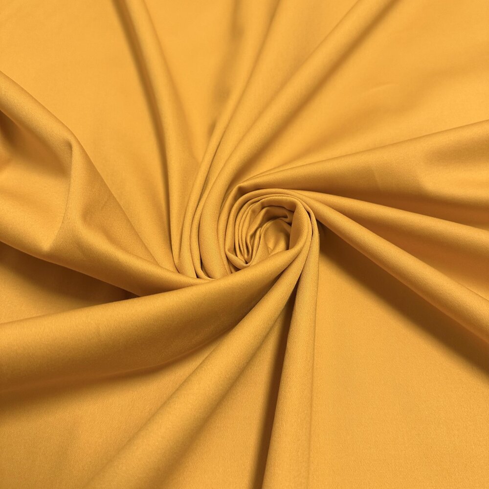 Coton Stretch 5015- jaune Coton Stretch 5015- jaune