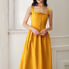 Coton Stretch 5015- jaune Coton Stretch 5015- jaune