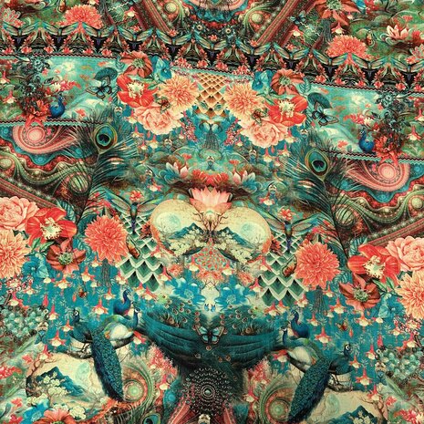 Linnen Viscose Inkjet 4863 Linnen Viscose Inkjet 4863