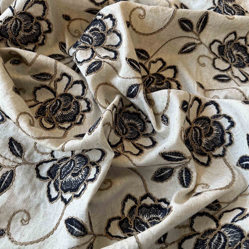 Linen Embroidered 5021