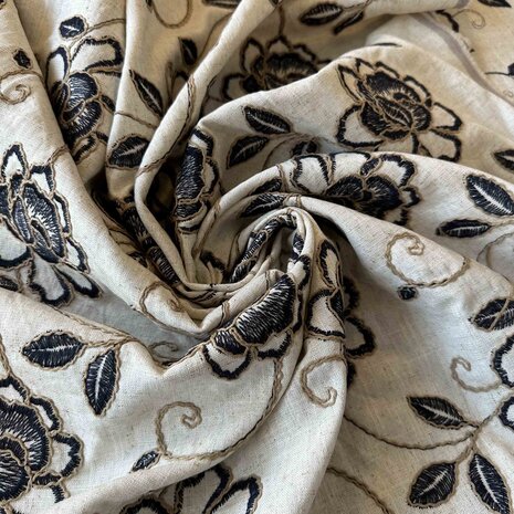 Linen Embroidered 5021