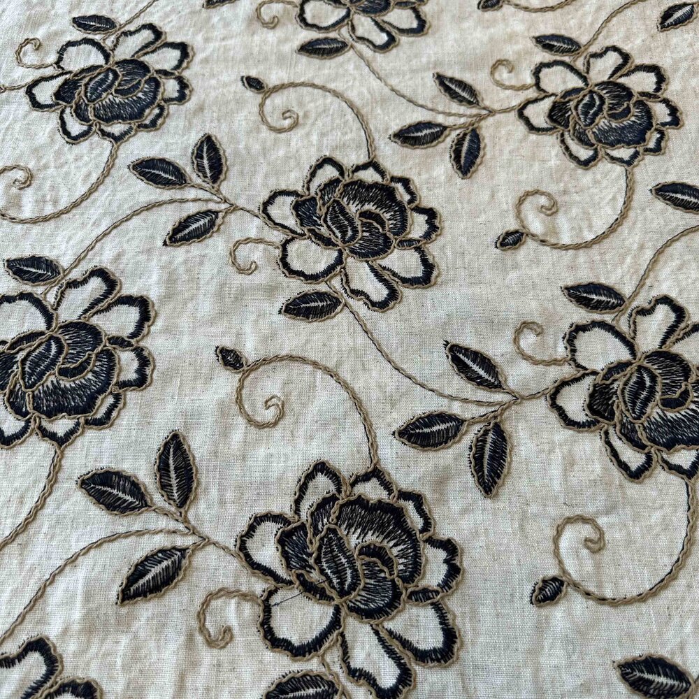 Linen Embroidered 5021