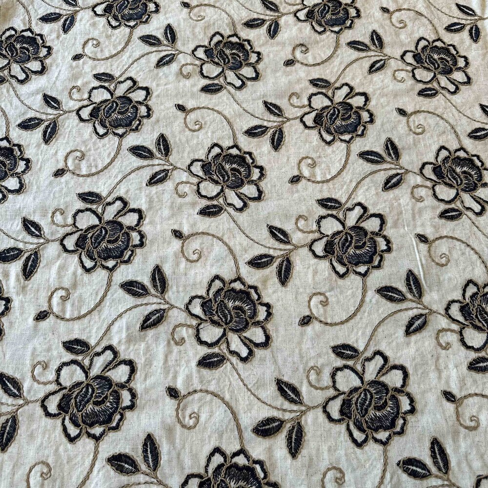 Linen Embroidered 5021