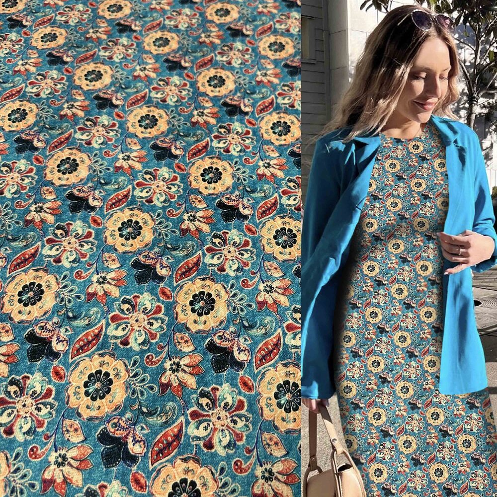 Lin Viscose Jet d'encre 5026 Lin Viscose Jet d'encre 5026