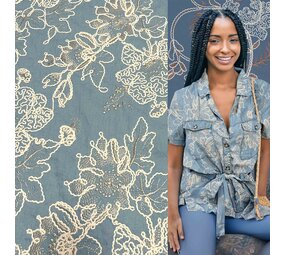 Jeans Embroidered 5027