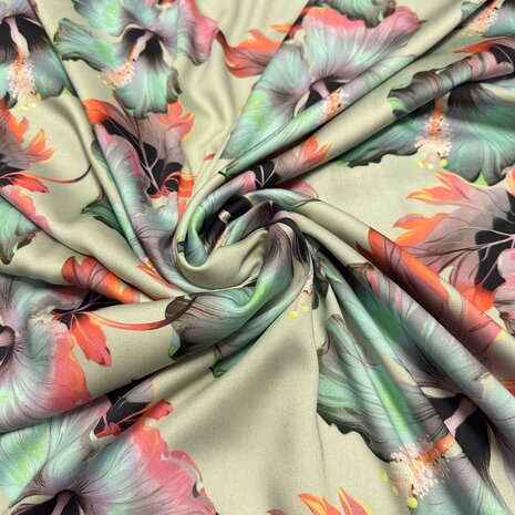 Viscose stretch jet d'encre 5028 Viscose stretch jet d'encre 5028