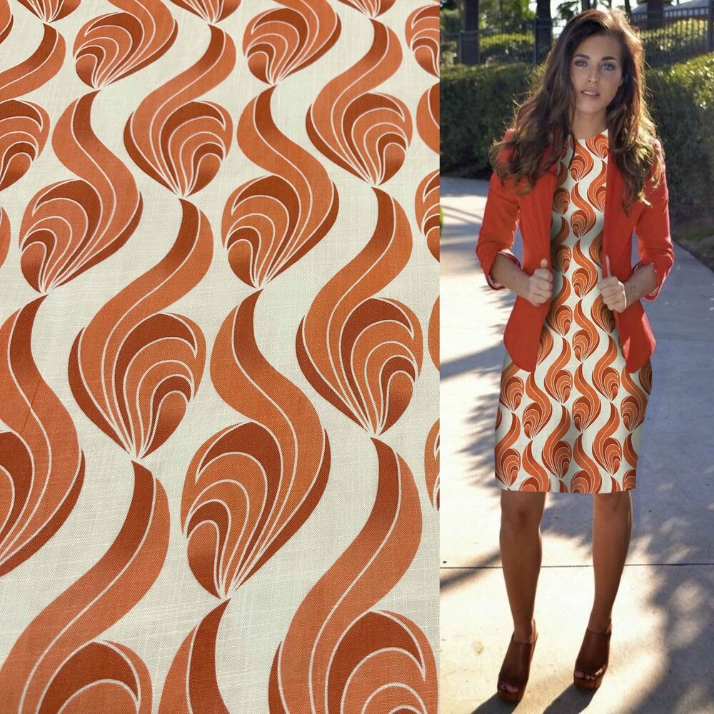 Linnenlook Viscose  Inkjet 5029