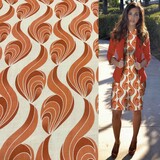 Linen Look Viscose Inkjet 5029