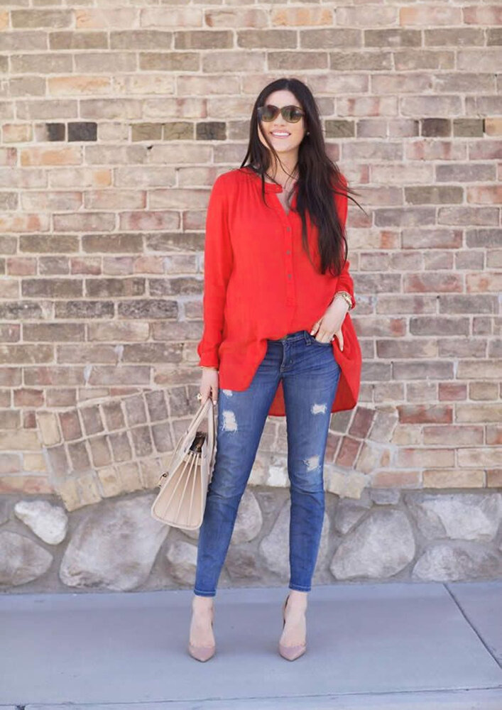 Light Linen 5030 - red Light Linen 5030 - red