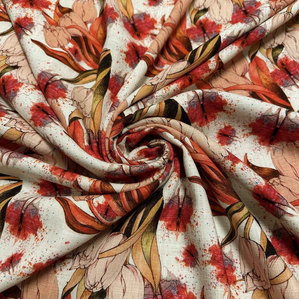 Linen Viscose Inkjet 5031