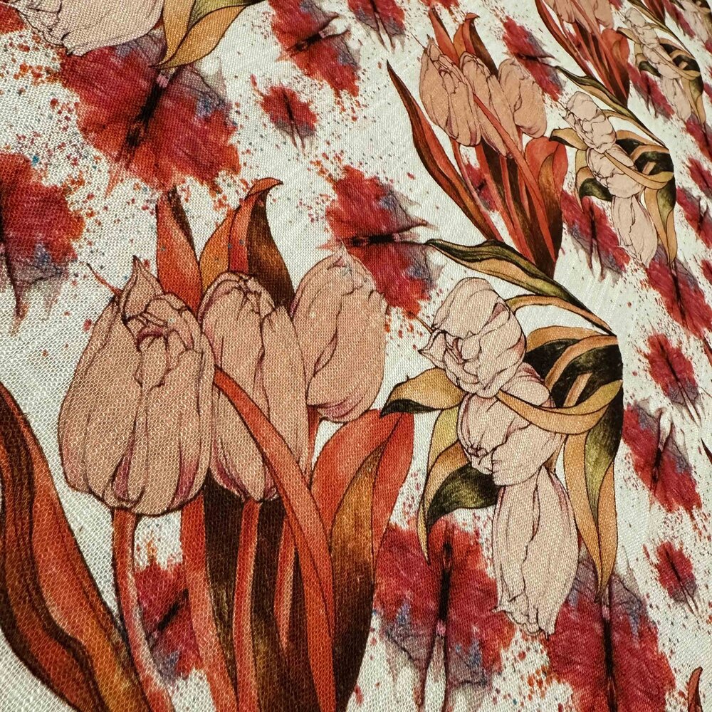 Lin Viscose Jet d'encre 5031