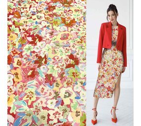 Lin Viscose Jet d'encre 5035