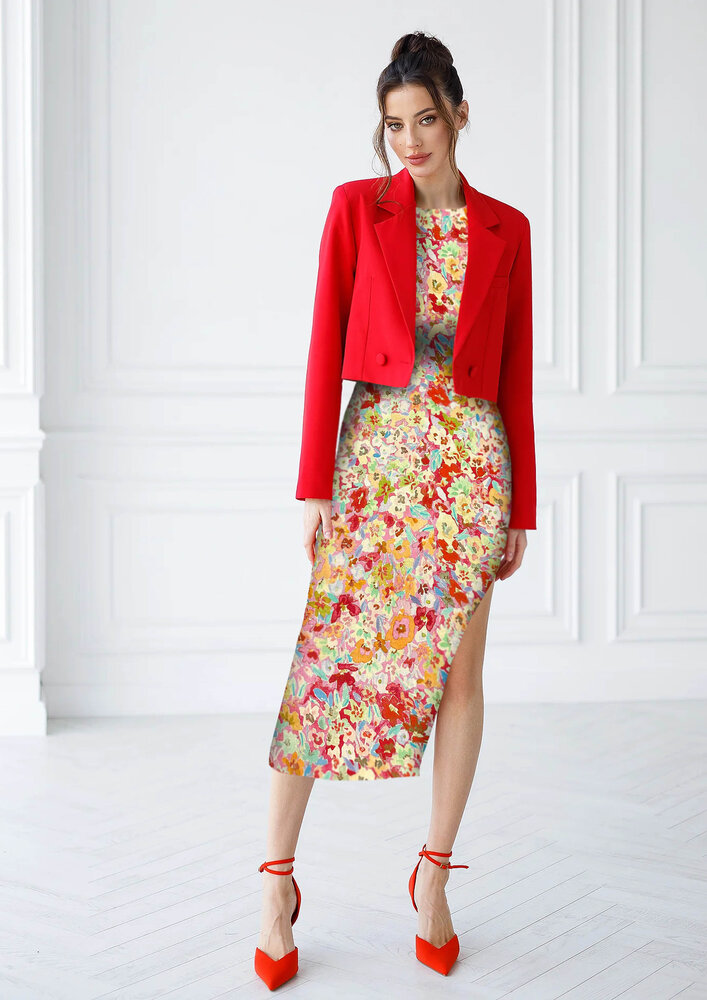 Lin Viscose Jet d'encre 5035